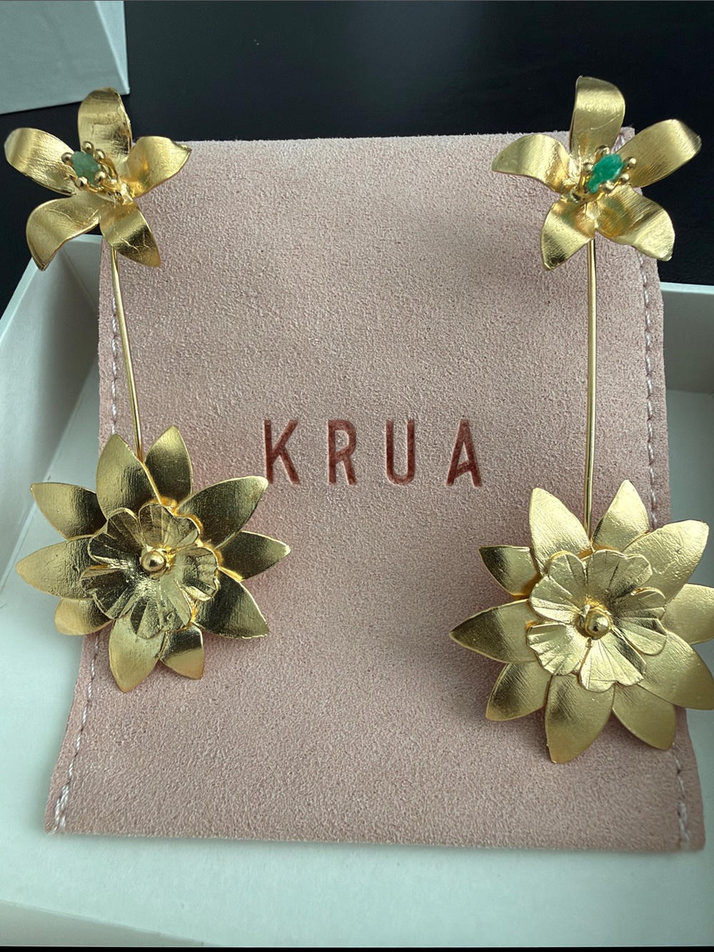 Pink Jewelry Pouch - Soft Velvet Accessory Holder
